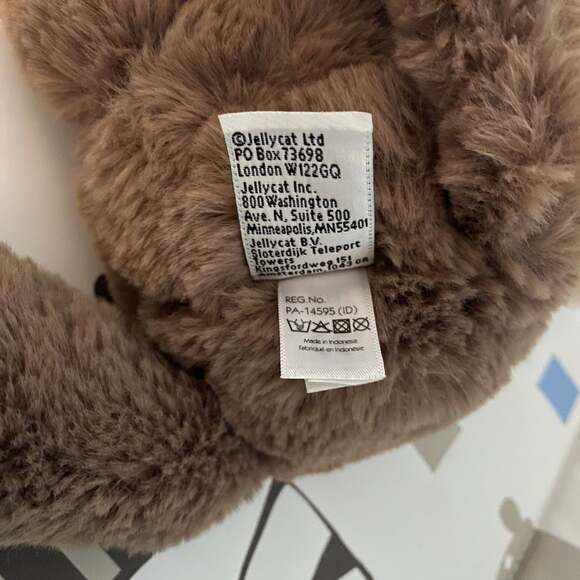 Jellycat Medium Smudge Monkey Plush Stuffed Animal Rare - Picture 4 of 4